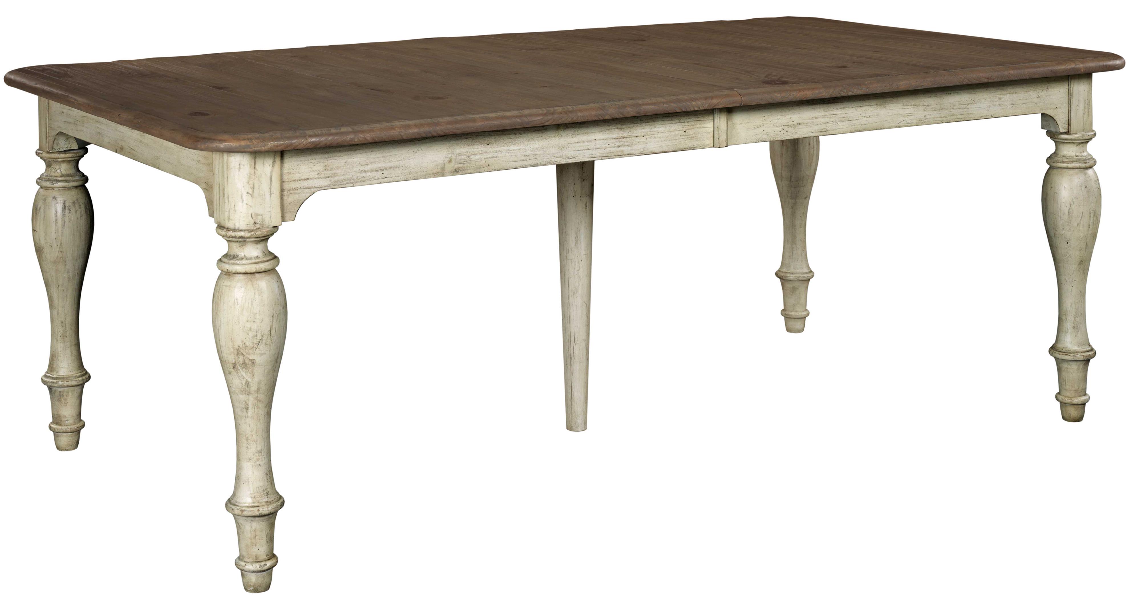 Kincaid Furniture Weatherford 75054 Canterbury Table with 4 Turned